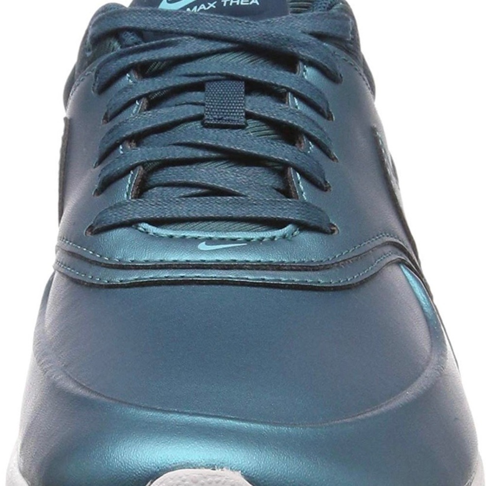BRAND NEW Nike Air Max leather sneakers teal - Picture 3 of 8